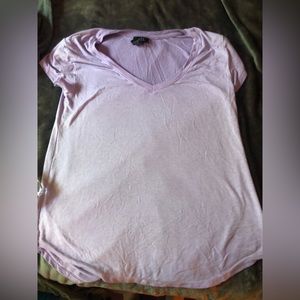 Excellent used condition lavender V-neck